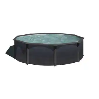 toom Baumarkt GRE Stahlwandpool-Set 'Kea' Ø 460 x 120 cm mit Sicherheitsleiter und Sandfilteranlage Angebot
