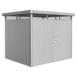 toom Baumarkt Biohort Gerätehaus HighLine H3 silbern Einzeltür Angebot
