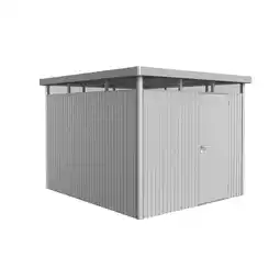 toom Baumarkt Biohort Gerätehaus 'HighLine 5' 275 x 315 cm Silber metallic Angebot