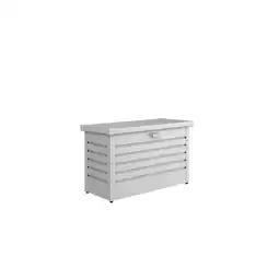 toom Baumarkt Biohort Aufbewahrungsbox 'FreizeitBox 130' silber metallic 134 x 62 x 71 cm Angebot