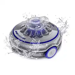 toom Baumarkt GRE Akku-Poolroboter 'Wet Runner Plus' grau/blau Angebot