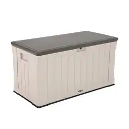 toom Baumarkt Lifetime Kissenbox 'Harmony' Kunststoff lichtgrau 440 l 64 x 128 x 67 cm Angebot