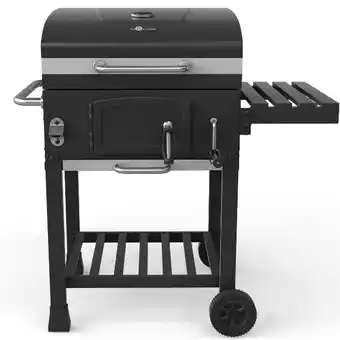 toom Baumarkt El Fuego Holzkohlegrill 'Calgary' schwarz 102 x 104 x 67 cm Angebot