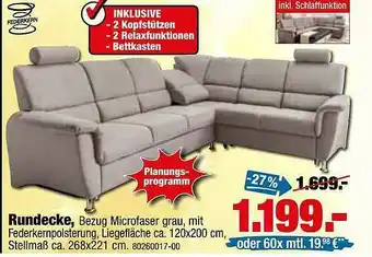 SB Lagerkauf Rundecke Angebot