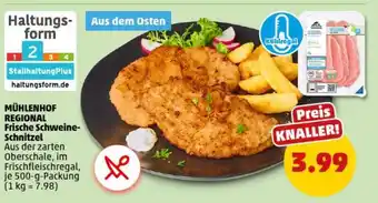 PENNY MÜHLENHOF REGIONAL Frische Schweine-Schnitzel Angebot
