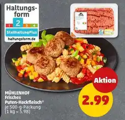 PENNY MÜHLENHOF Frisches Puten-Hackfleisch Angebot