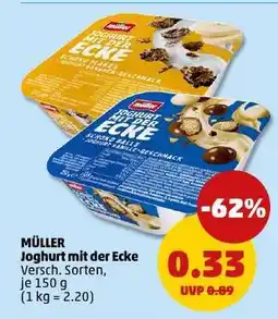 PENNY MÜLLER Joghurt mit der Ecke Angebot