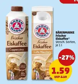 PENNY Bärenmarke Frischer Eiskaffee Angebot