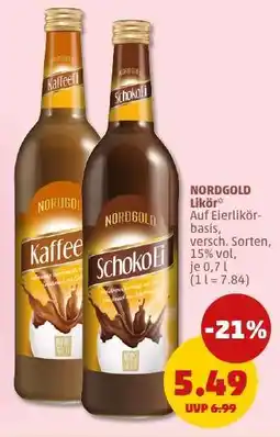 PENNY NORDGOLD Likör Angebot