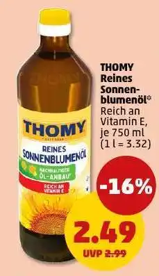 PENNY THOMY Reines Sonnenblumenöl Angebot