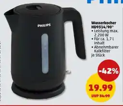 PENNY Wasserkocher HD9314/90 Angebot