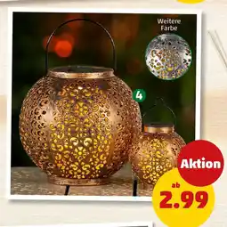 PENNY Solarlaterne ORIENT Angebot