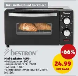 PENNY Mini-Backofen AOV9 Angebot