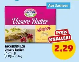PENNY SACHSENMILCH Unsere Butter Angebot