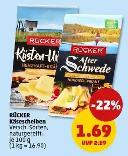 PENNY Rücker Käsescheiben Angebot