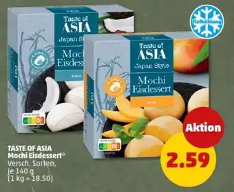PENNY TASTE OF ASIA Mochi Eisdessert Angebot