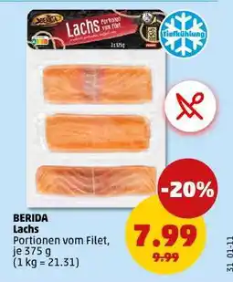PENNY BERIDA Lachs Angebot