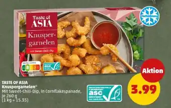PENNY TASTE OF ASIA Knuspergarnelen Angebot