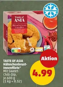 PENNY TASTE OF ASIA Hähnchenbrust-Innenfilets Angebot