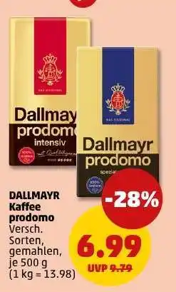 PENNY Dallmayr Kaffee prodomo Angebot