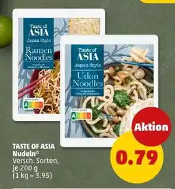 PENNY TASTE OF ASIA Nudeln Angebot