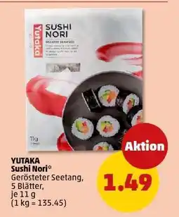 PENNY YUTAKA Sushi Nori Angebot