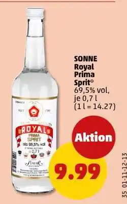 PENNY SONNE Royal Prima Sprit Angebot