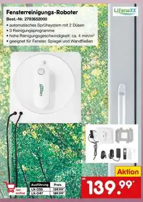 Netto Marken-Discount Fensterreinigungs-Roboter Angebot
