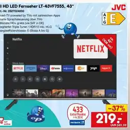 Netto Marken-Discount Full HD LED Fernseher LT-43VF7555, 43 Angebot