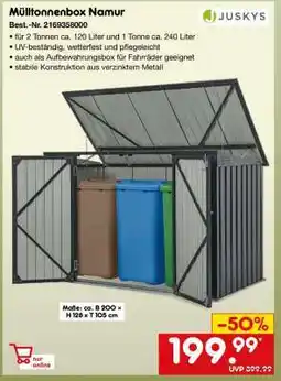 Netto Marken-Discount Mülltonnenbox Namur Angebot