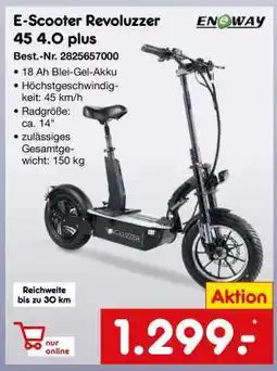 Netto Marken-Discount E-Scooter Revoluzzer 45 4.0 plus Angebot