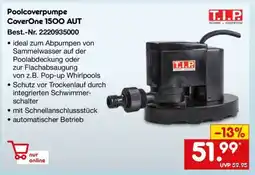 Netto Marken-Discount Poolcoverpumpe CoverOne 1500 AUT Angebot
