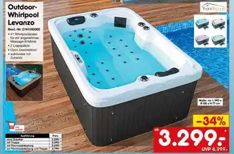 Netto Marken-Discount Outdoor-Whirlpool Levanzo Angebot