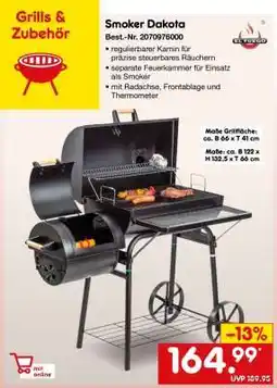 Netto Marken-Discount Smoker Dakota Angebot
