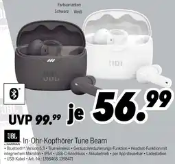 MEDIMAX JBL In-Ohr-Kopfhörer Tune Beam Angebot