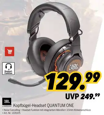 MEDIMAX JBL Kopfbügel-Headset QUANTUM ONE Angebot