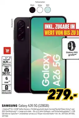 MEDIMAX SAMSUNG Galaxy A26 5G (128GB) Angebot