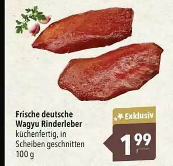 CITTI Markt Frische Deutsche Wagyu Rinderleber Angebot