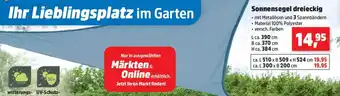 Thomas Philipps Sonnensegel dreieckig Angebot