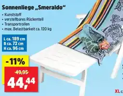 Thomas Philipps Sonnenliege ,,Smeraldo" Angebot