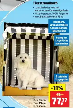 Thomas Philipps Tierstrandkorb Angebot