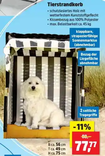 Thomas Philipps Tierstrandkorb Angebot