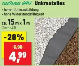 Thomas Philipps GRÜNER JAN Unkrautvlies Angebot