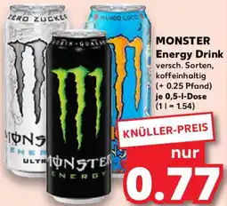 Kaufland MONSTER Energy Drink Angebot