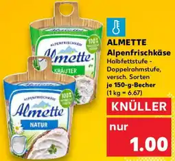 Kaufland ALMETTE Alpenfrischkäse Angebot