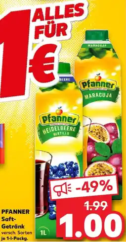 Kaufland PFANNER Saft Getränk Angebot