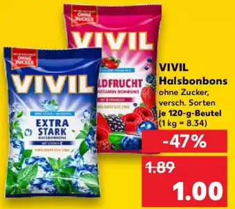 Kaufland VIVIL Halsbonbons Angebot