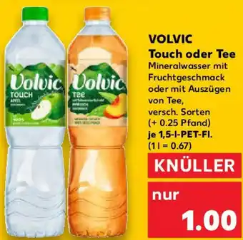 Kaufland VOLVIC Touch oder Tee Angebot