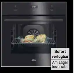 Möbel Inhofer AEG Einbaubackofen GB3020B Angebot