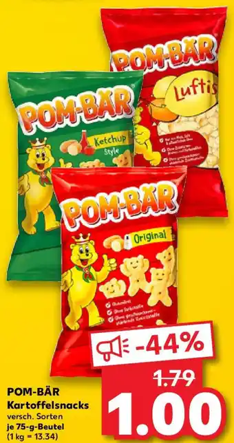 Kaufland POM-BÄR Kartoffelsnacks Angebot